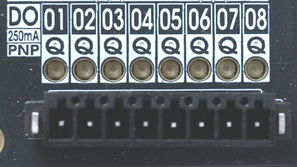Connecteurs de sorties de la PyMate